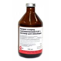 Натрия хлорид 0,9%, флакон 100мл (БА)